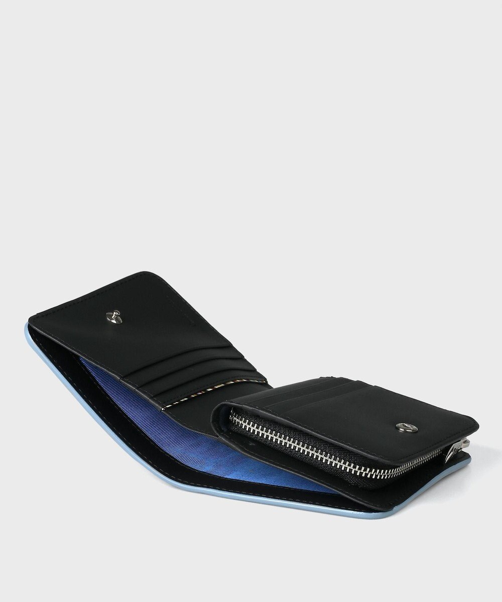 Paul Smith ストライプコーナー 2つ折り財布 