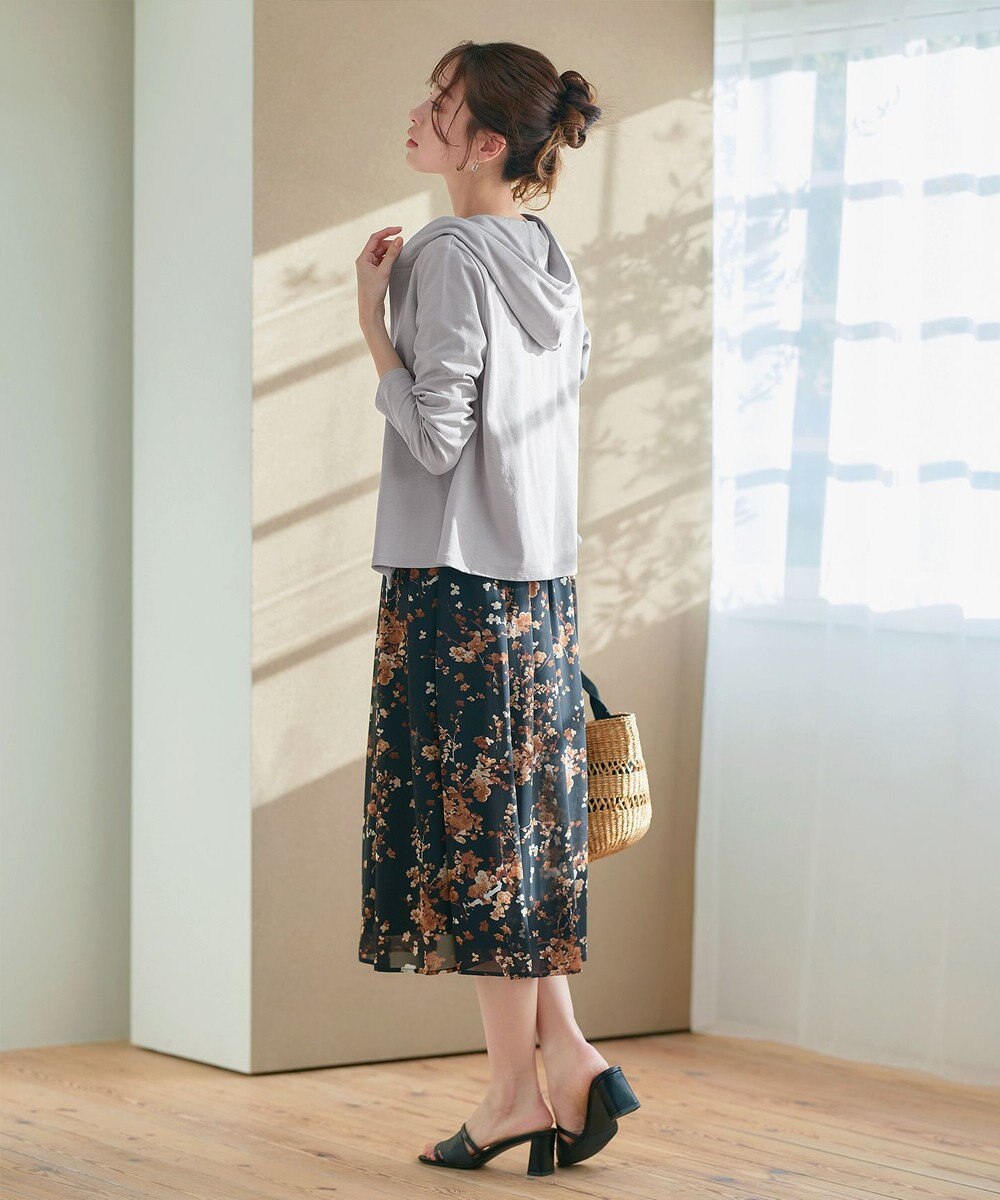 Tiaclasse L 【UVケア・接触冷感】“やみつき”ショートパーカー 