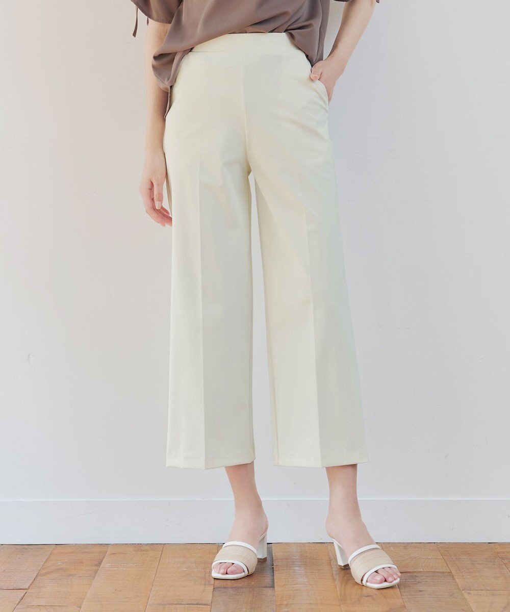 Tiaclasse 【日本製・洗える・接触冷感・吸水速乾・UVカット】サーラドライ・ワイドパンツ 