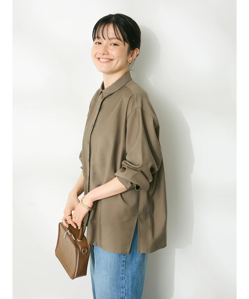 CRAFT STANDARD BOUTIQUE バックプリーツシャツ 