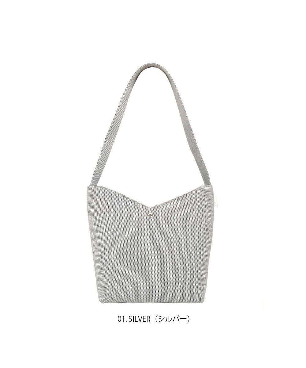 ROOTOTE 1301【ラメ糸ミックス-幾何学模様】LT.デリ.アミ.ニット-A 