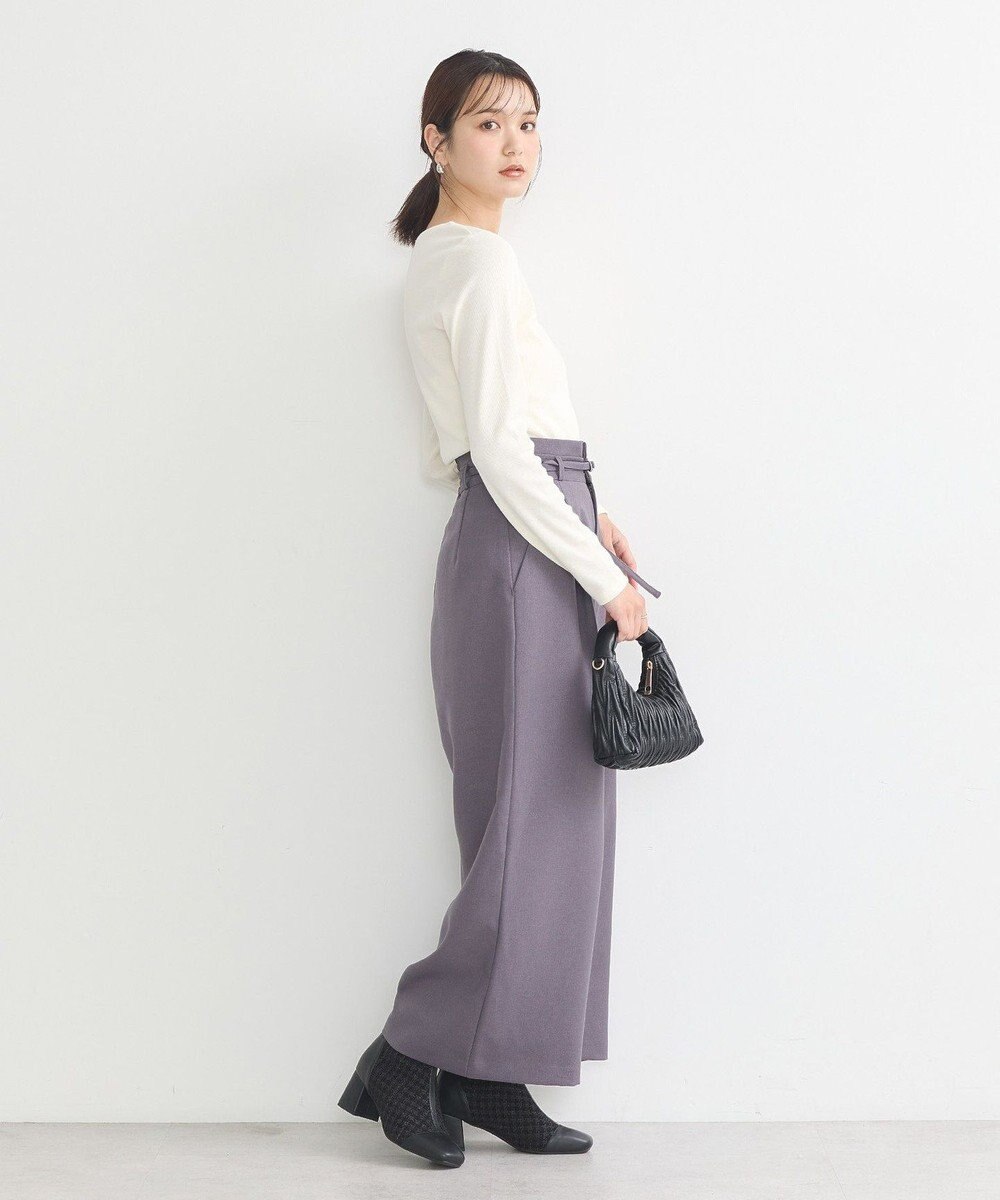 earth music&ecology ハートネックパールプルオーバー 