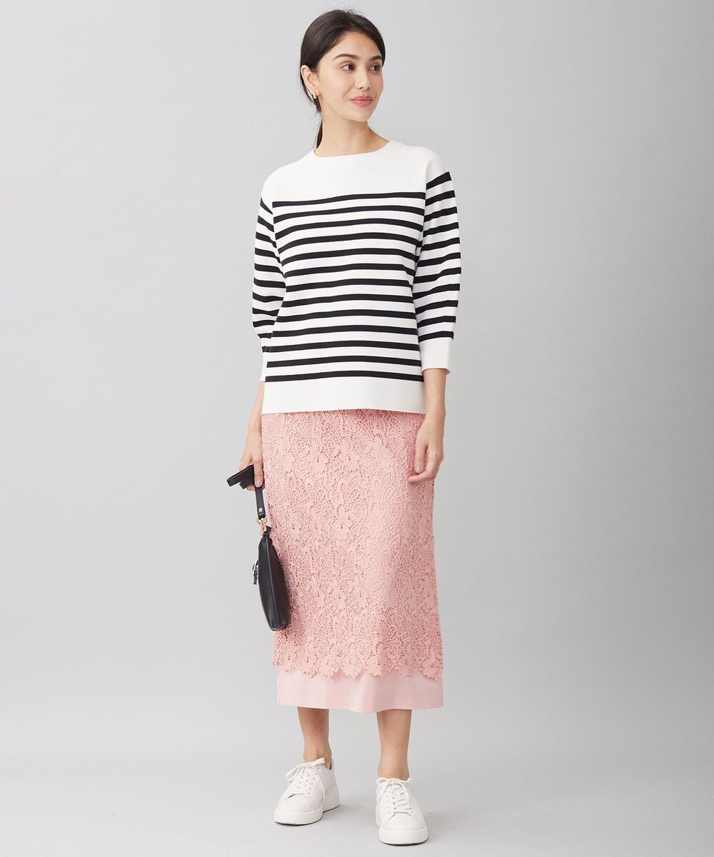 自由区 【WEB限定カラーあり・洗える】ドライコットンハイゲージプルオーバー ニット 