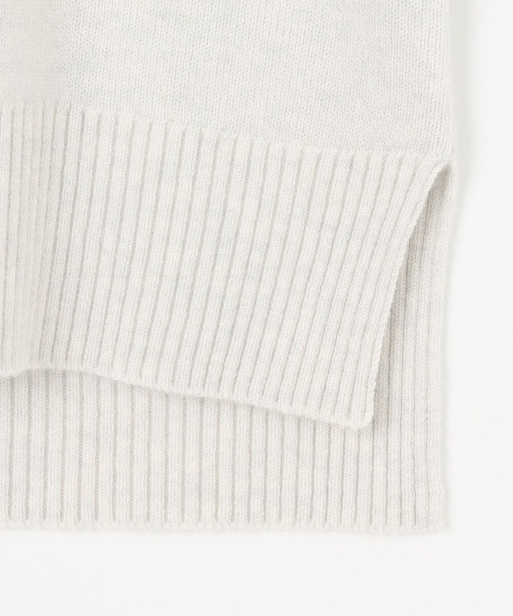 組曲 ウールカシミヤミックス ロールネック ニット 