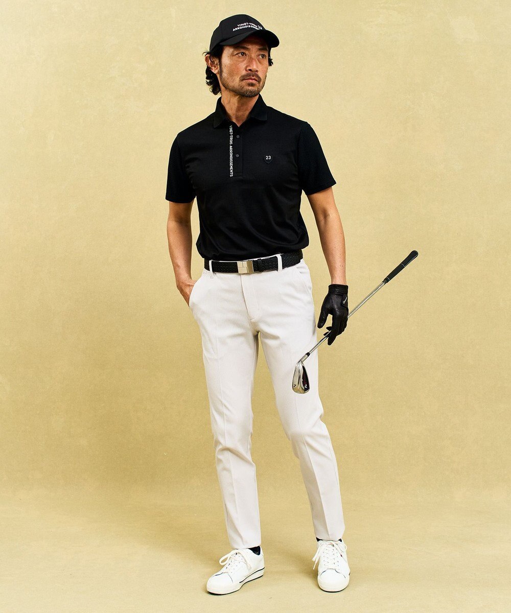 23区GOLF 着用動画あり【MEN】「TEXBRID」ストレッチテーパードパンツ 