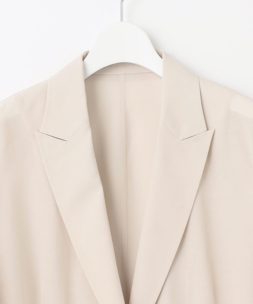 23区 【洗える】シアーマットクロス ジャケット 