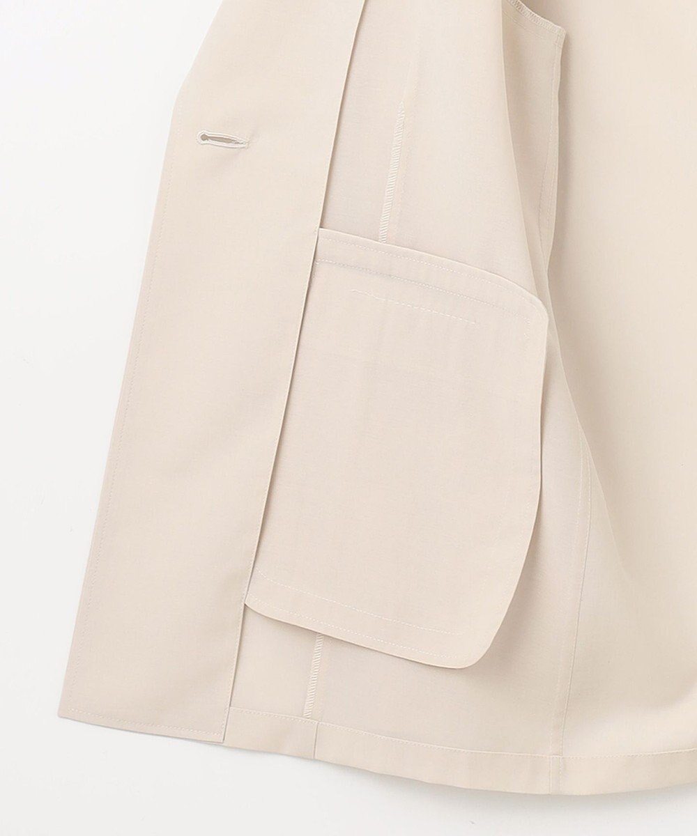 23区 【洗える】シアーマットクロス ジャケット 