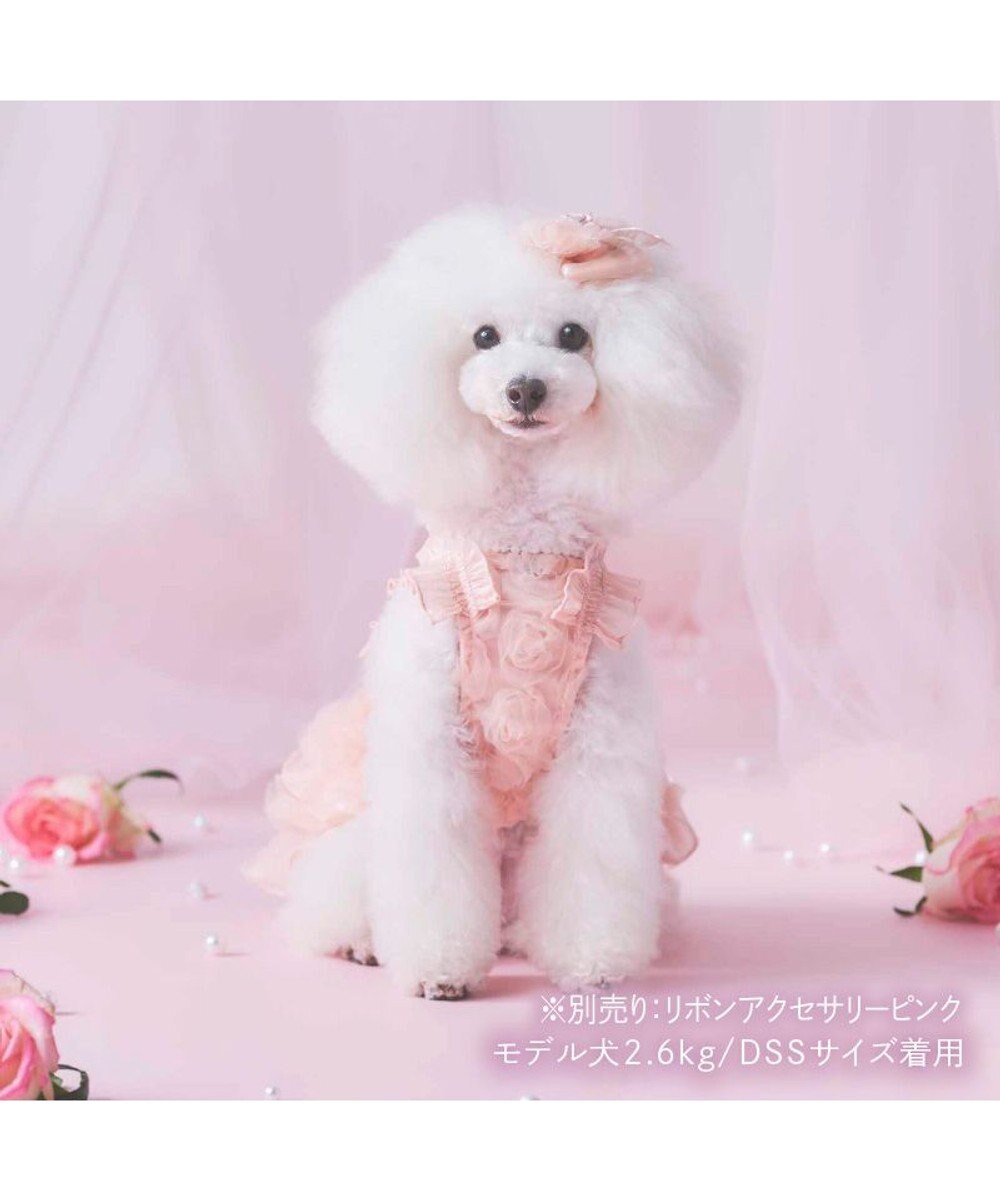 PET PARADISE cherircouture メニ―ローズ ワンピース ピンク 小型犬 