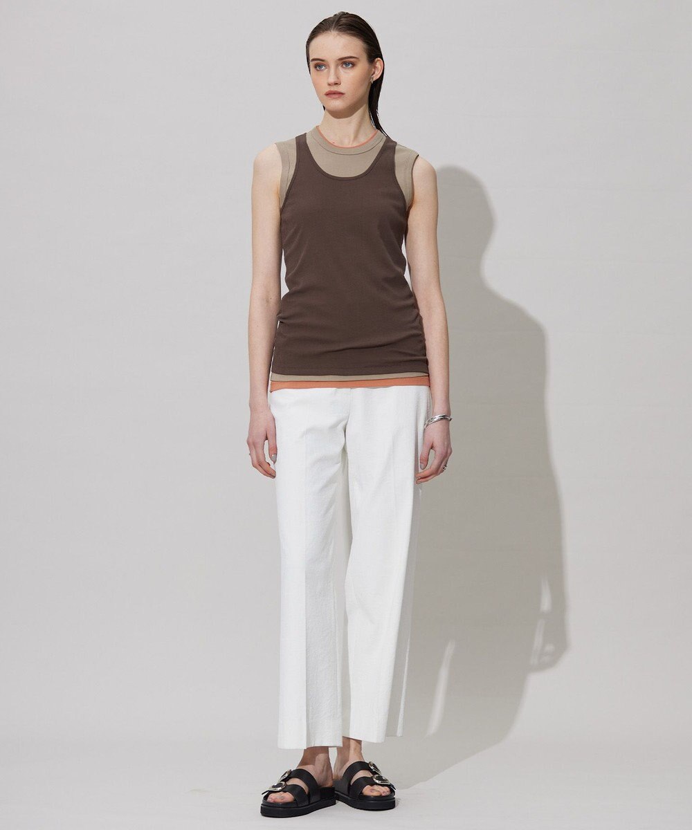 ICB L 【洗える】レイヤードタンク 