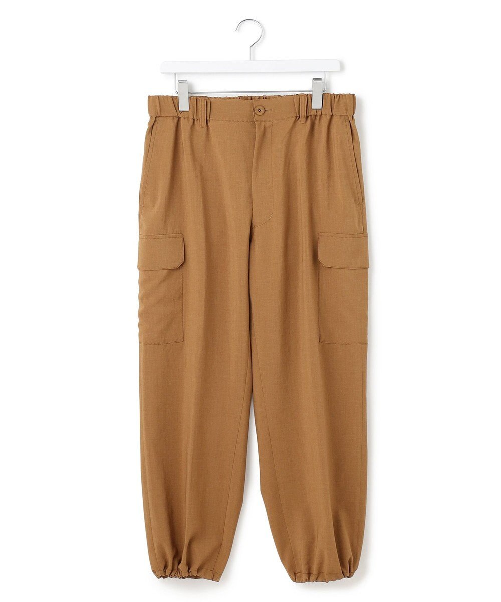 J.PRESS YORK STREET 【UNISEX】リネンライクイージー カーゴパンツ 