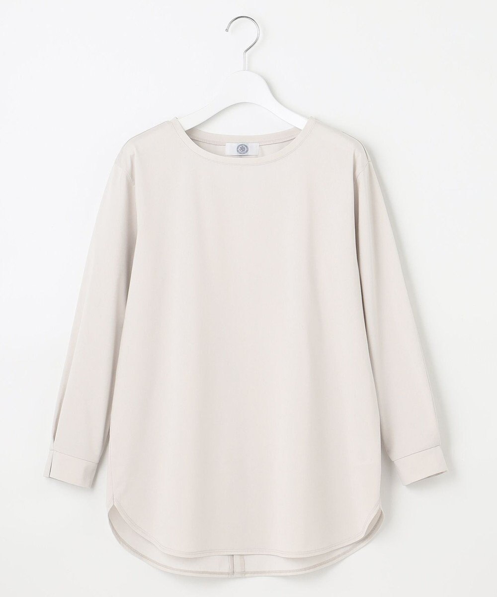 J.PRESS LADIES ベーシックジャージー ロングTシャツ カットソー 