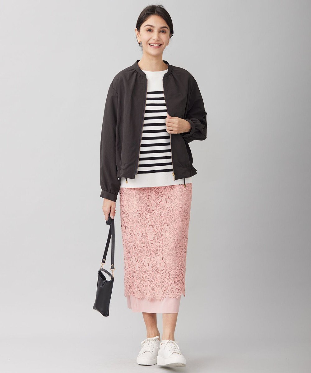 自由区 S 【WEB限定カラーあり・洗える】ドライコットンハイゲージプルオーバー ニット 