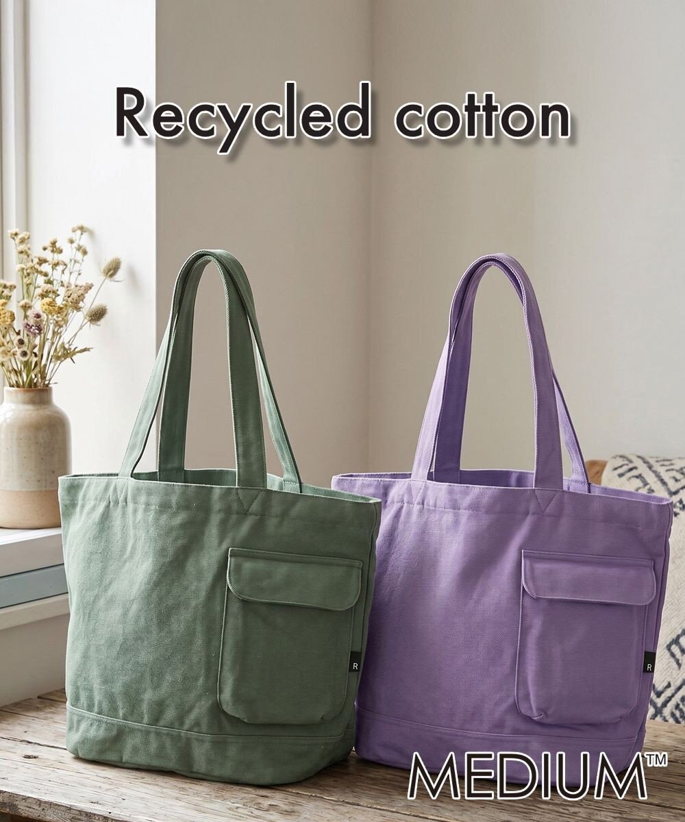 ROOTOTE 1409【A4サイズ収納】SN.ミディアム.リサイクルコットン-C 