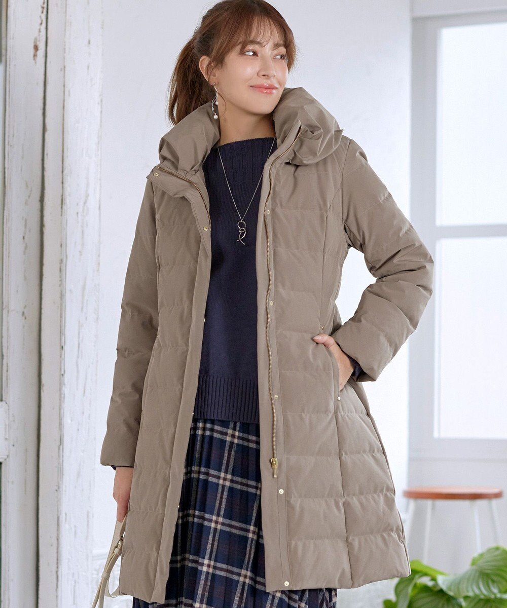 Tiaclasse ミドル丈ダウンコート 