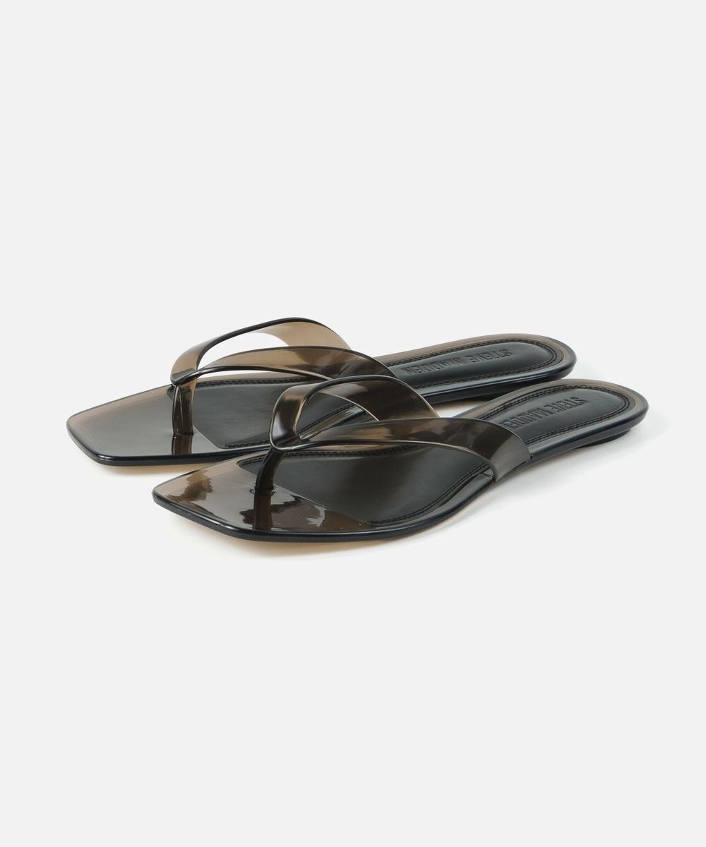 STEVE MADDEN TRELLA-J クリアトングフラットサンダル 