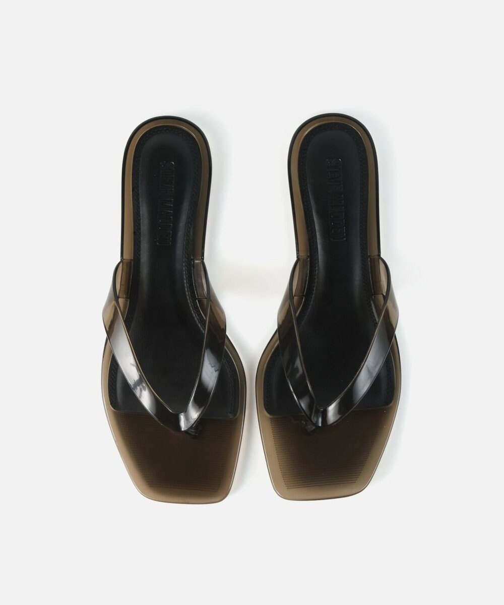 STEVE MADDEN TRELLA-J クリアトングフラットサンダル 