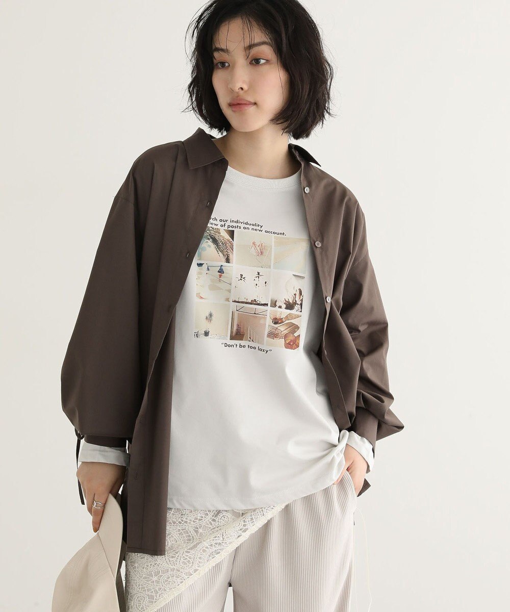 Green Parks 分割フォト長袖Ｔシャツ 