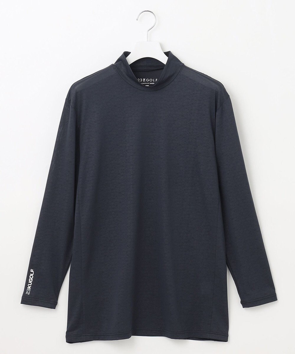 23区GOLF 【MEN】【キングサイズ/UVケア/吸水速乾】３０デニール エンボスプリント インナーシャツ 