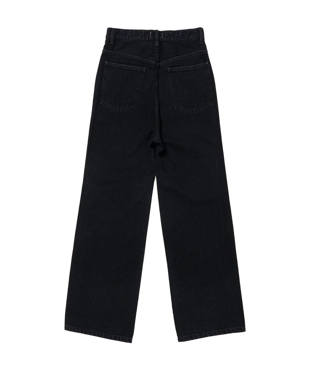 woadblue ＜坪田あさみさんコラボ＞SALUU サルーノアール /デニムパンツ ブラック 