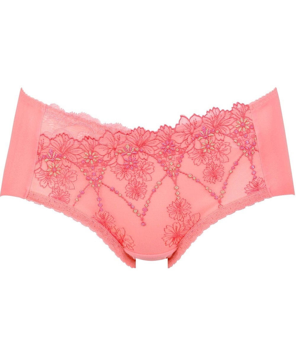 Wing ショーツ 【後ろ姿きれいブラ】 KB2719とペア フリーカッティングでアウターにひびきにくい(裾) やさしいフィット感 はきこみ丈あさめ KF2919 ウイング／ワコール 