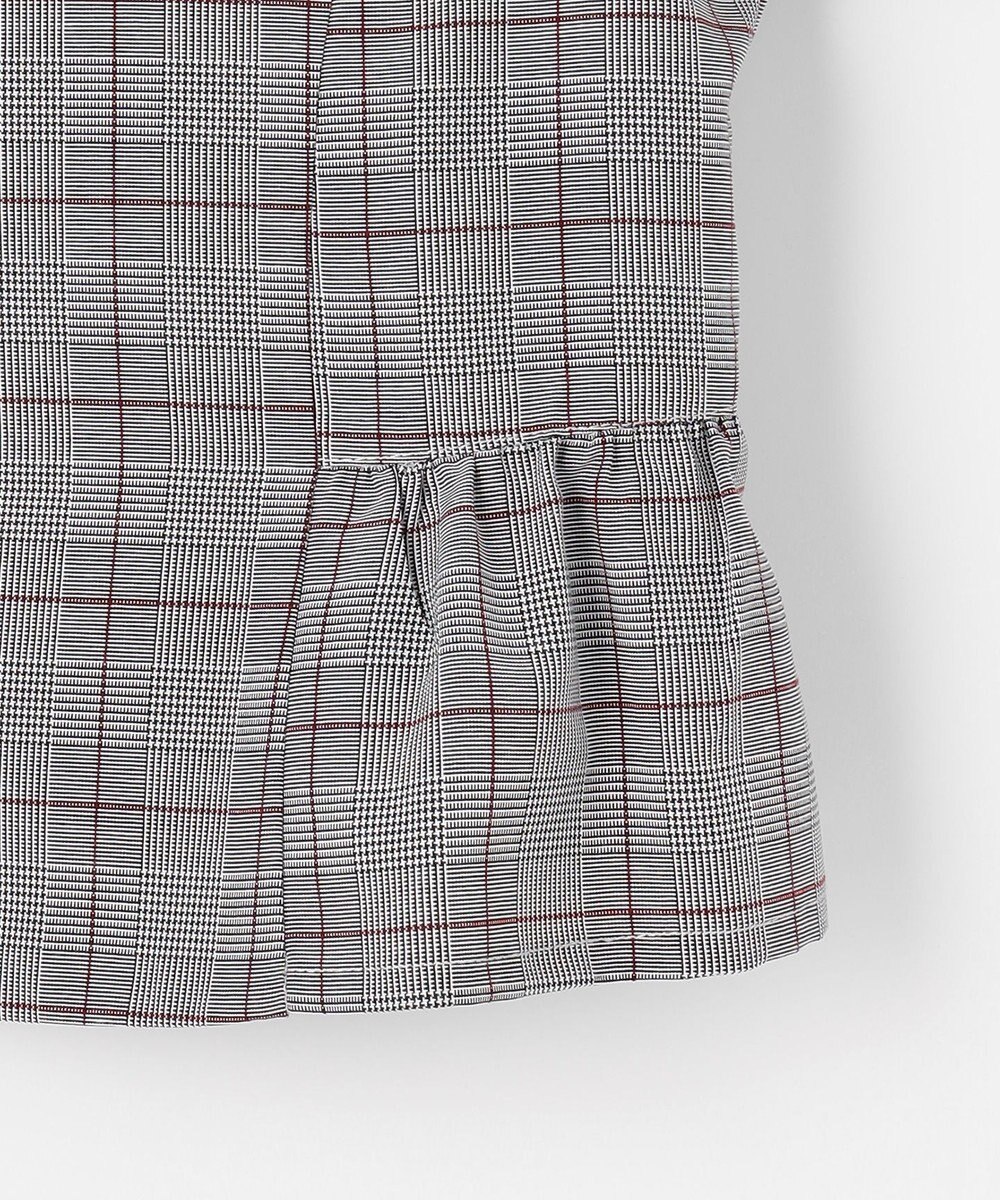 組曲 KIDS 【150-170㎝】グレンチェックジャケット＆プリーツワンピース セット 