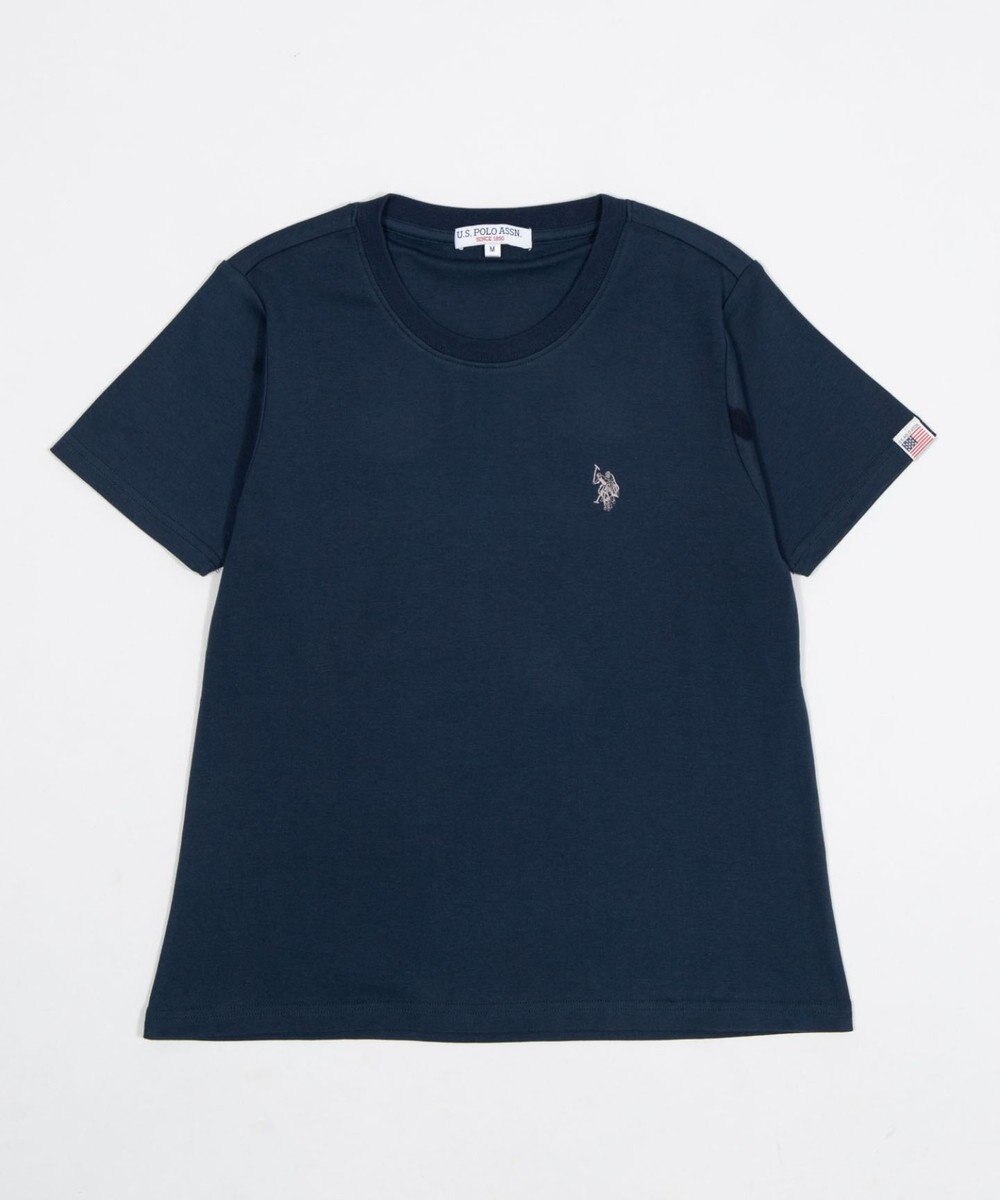 WEGO 【SMLサイズ展開】U.S. POLO ASSN.別注コンパクトTシャツ 