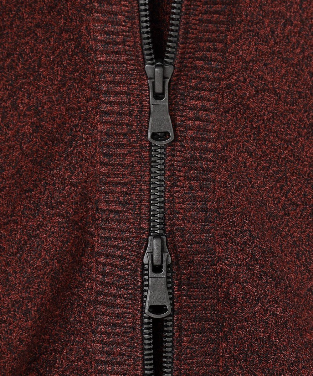 JOSEPH HOMME 【イージーケア】 ヴィスコースリンクス　ジップアップカーディガン 