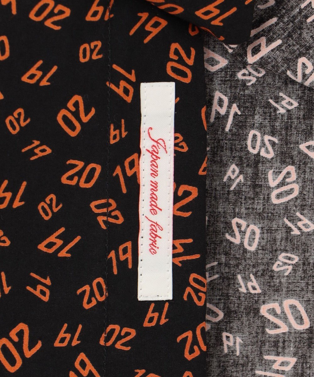 J.PRESS MEN 【J.PRESS ORIGINALS】Broad Print 1902 Regular Collar Shirt / Baggy Fit 