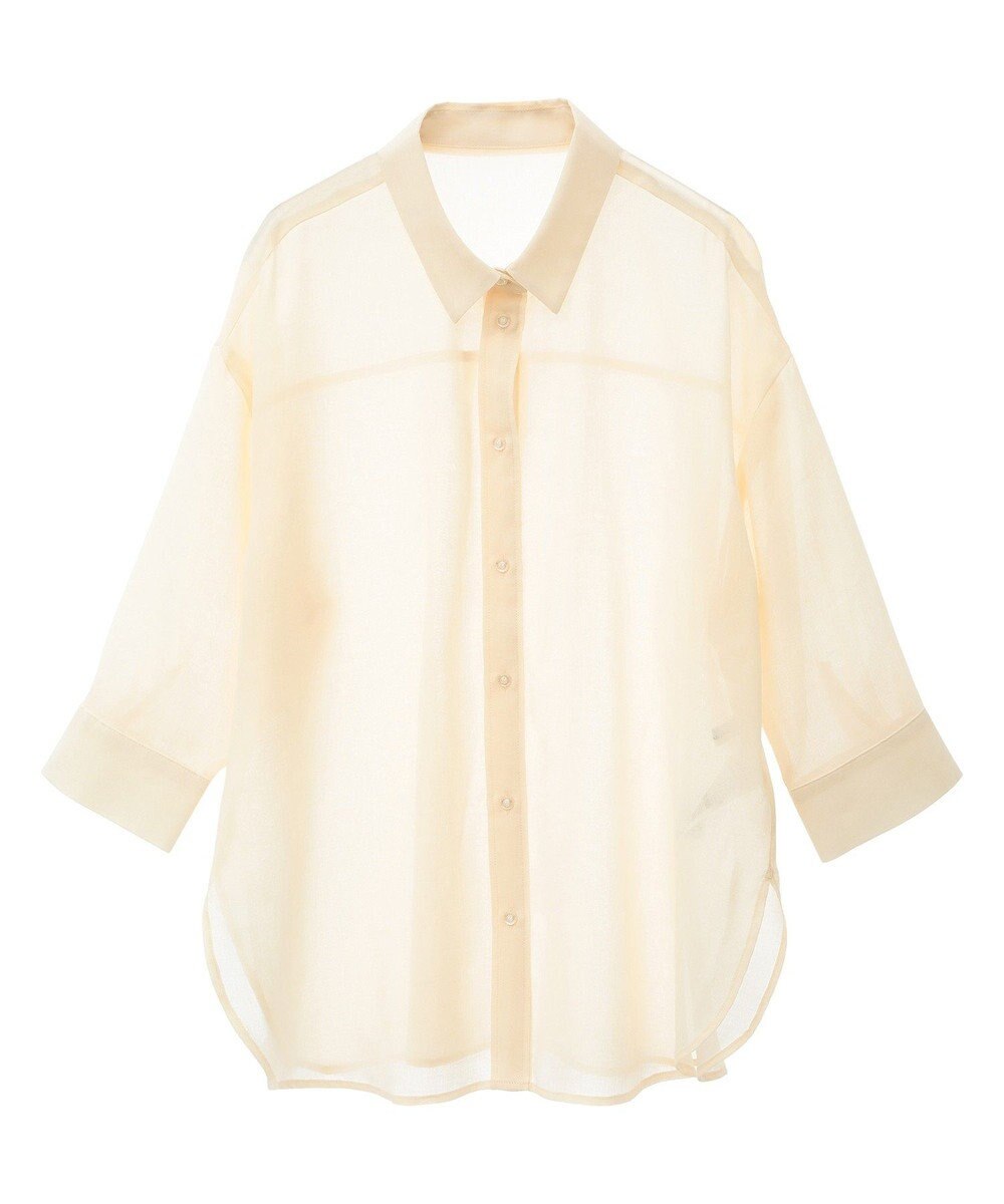 AMERICAN HOLIC シアーボイルレギュラー7分袖シャツ 