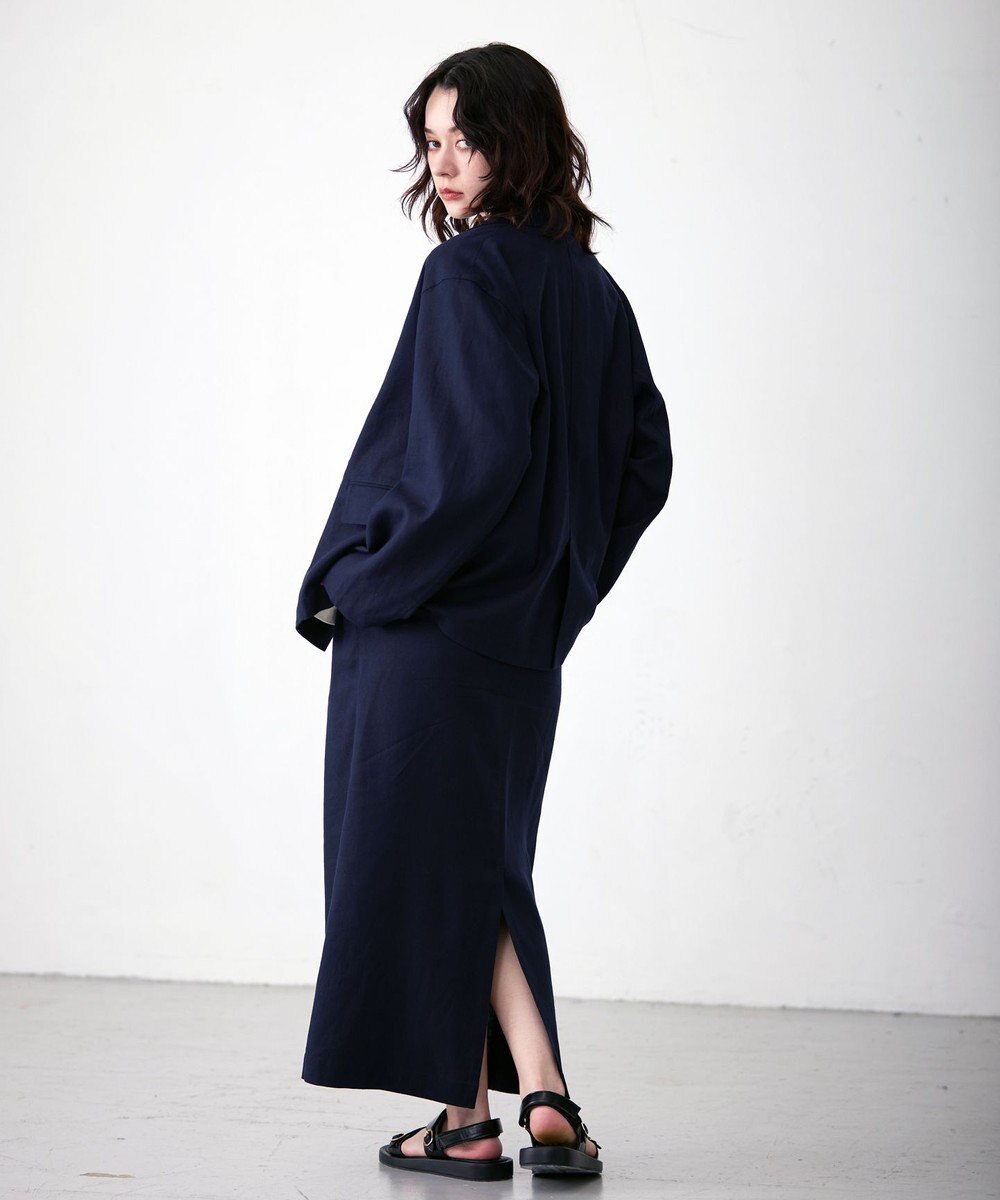 J.PRESS YORK STREET 【WOMEN】コットンリネン　ジャケット 