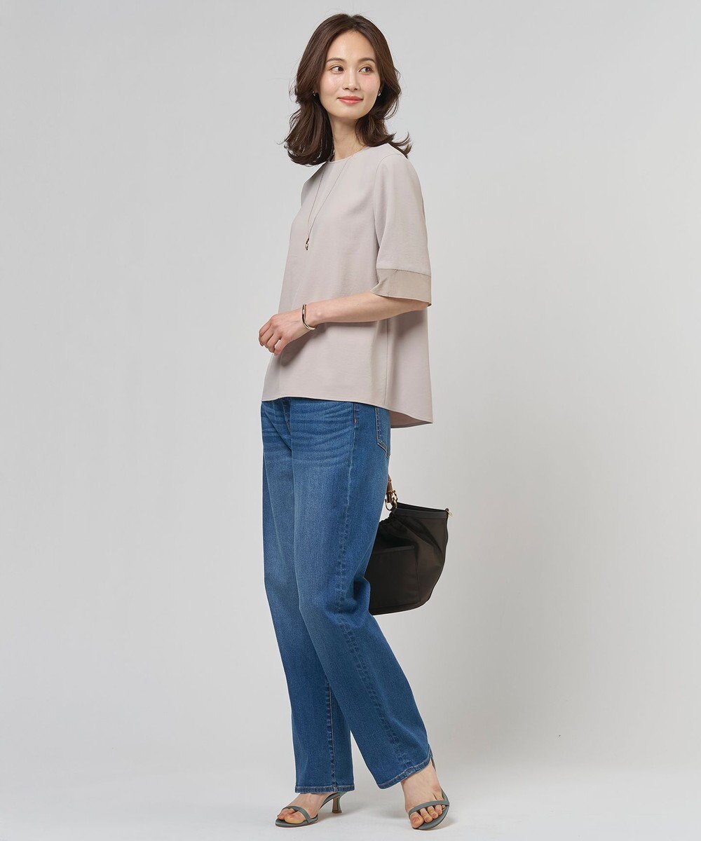 J.PRESS LADIES S 【セットアップ対応】Light ジョーゼット プルオーバー ブラウス 