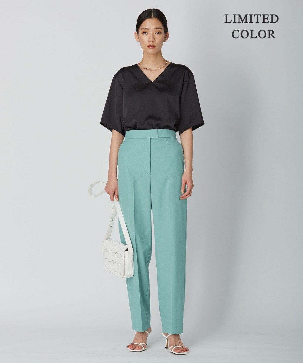 ICB 【WEB限定カラーあり・洗える】Calm Vネックブラウス 