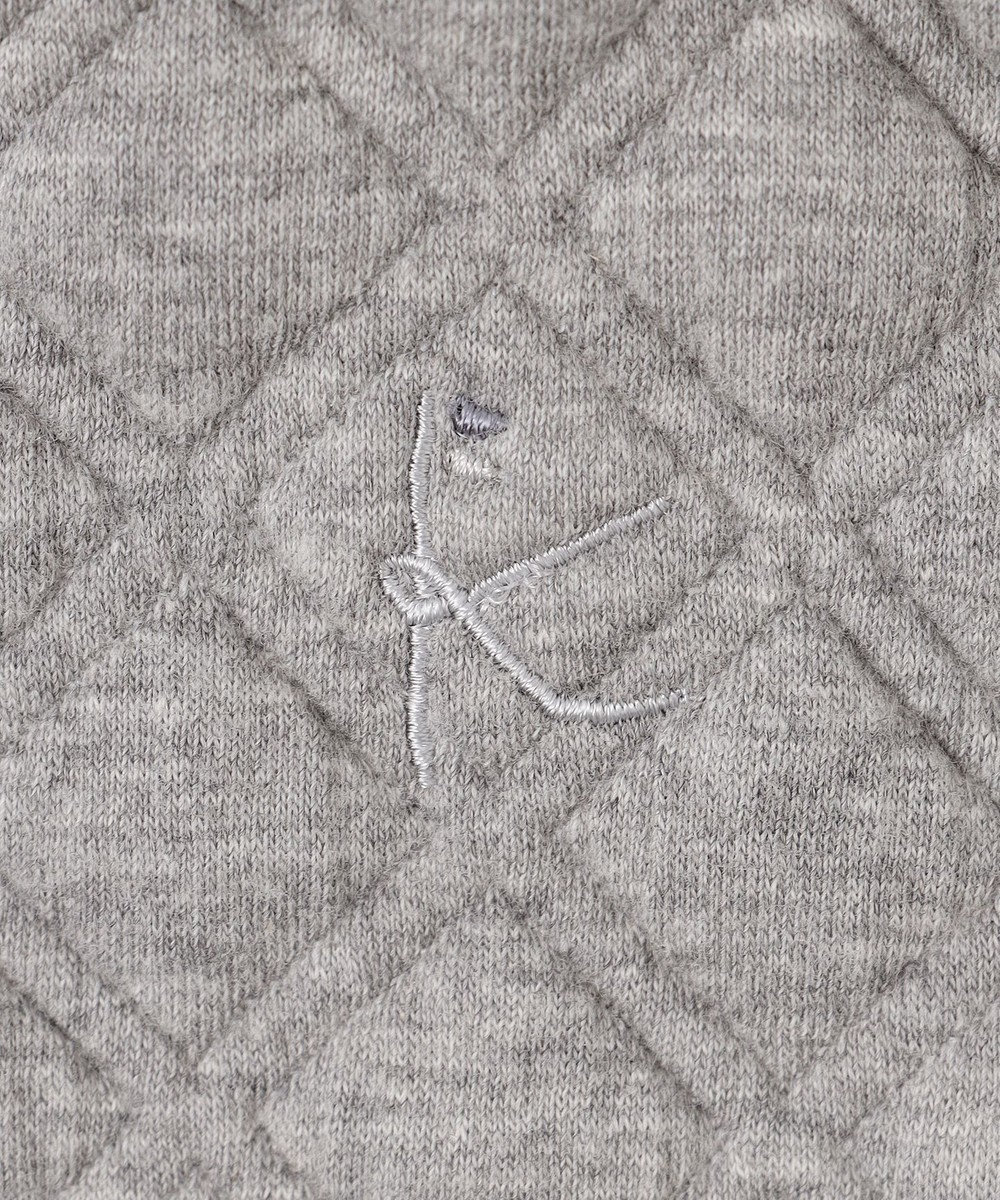 組曲 KIDS 【90㎝】くま耳 キルトマント 