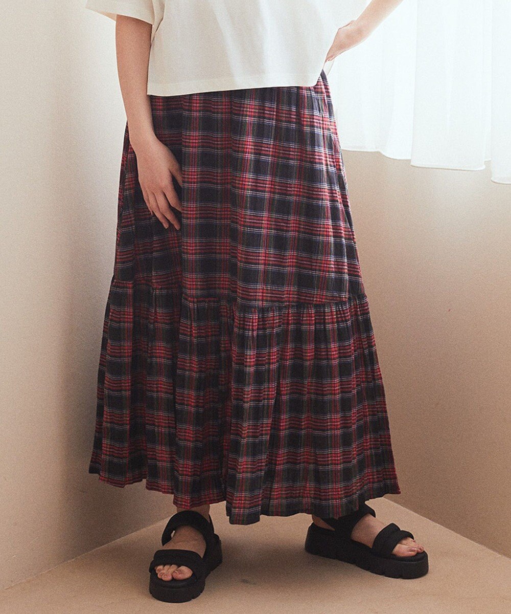 earth music&ecology クリンクルスカート 