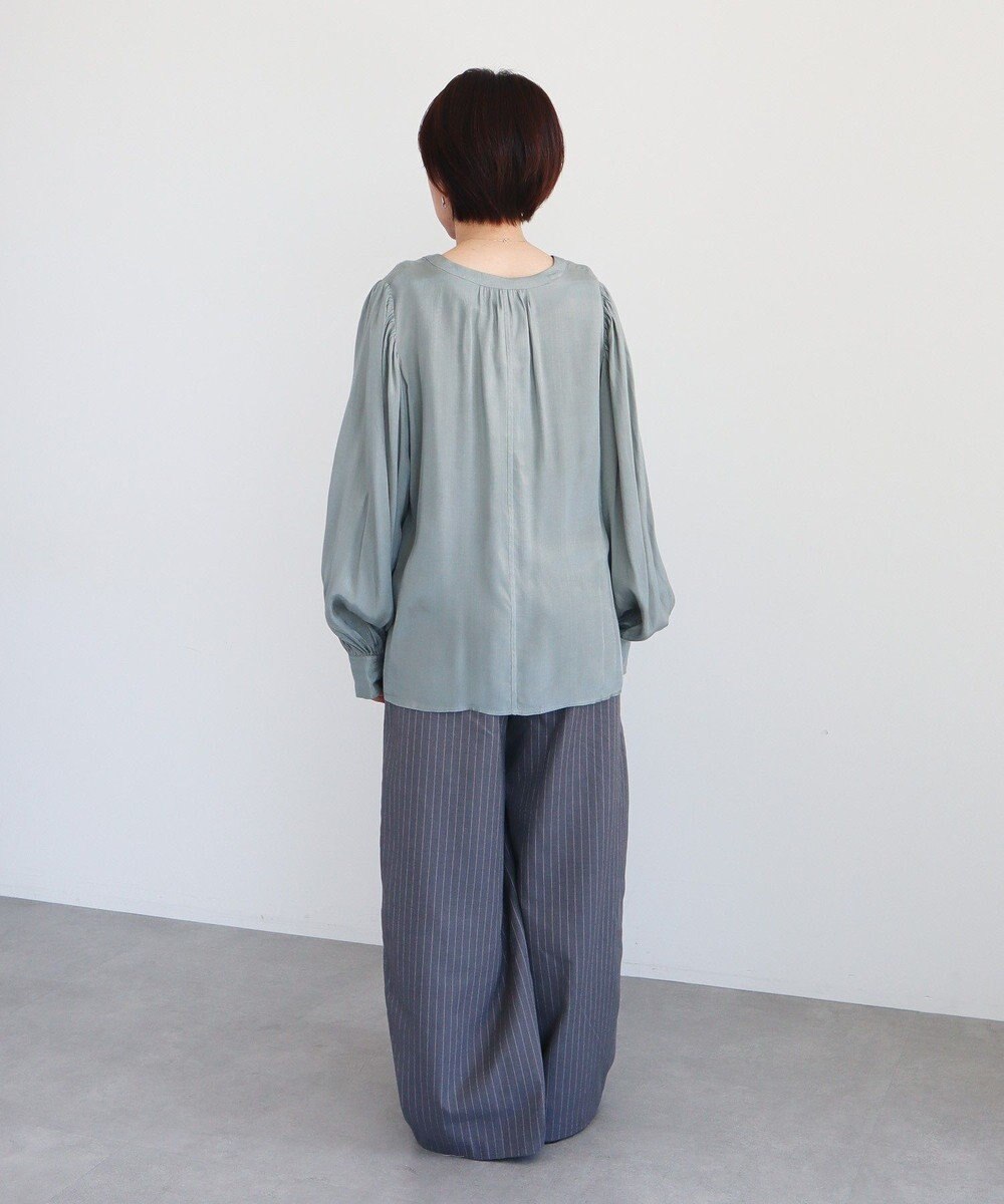 CRAFT STANDARD BOUTIQUE インド製 ボリュームスリーブブラウス 