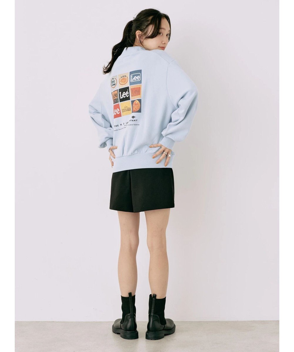 earth music&ecology Ｌｅｅ×ｅ．ｍ．ａ．ｅ．バックプリントプルオーバー 