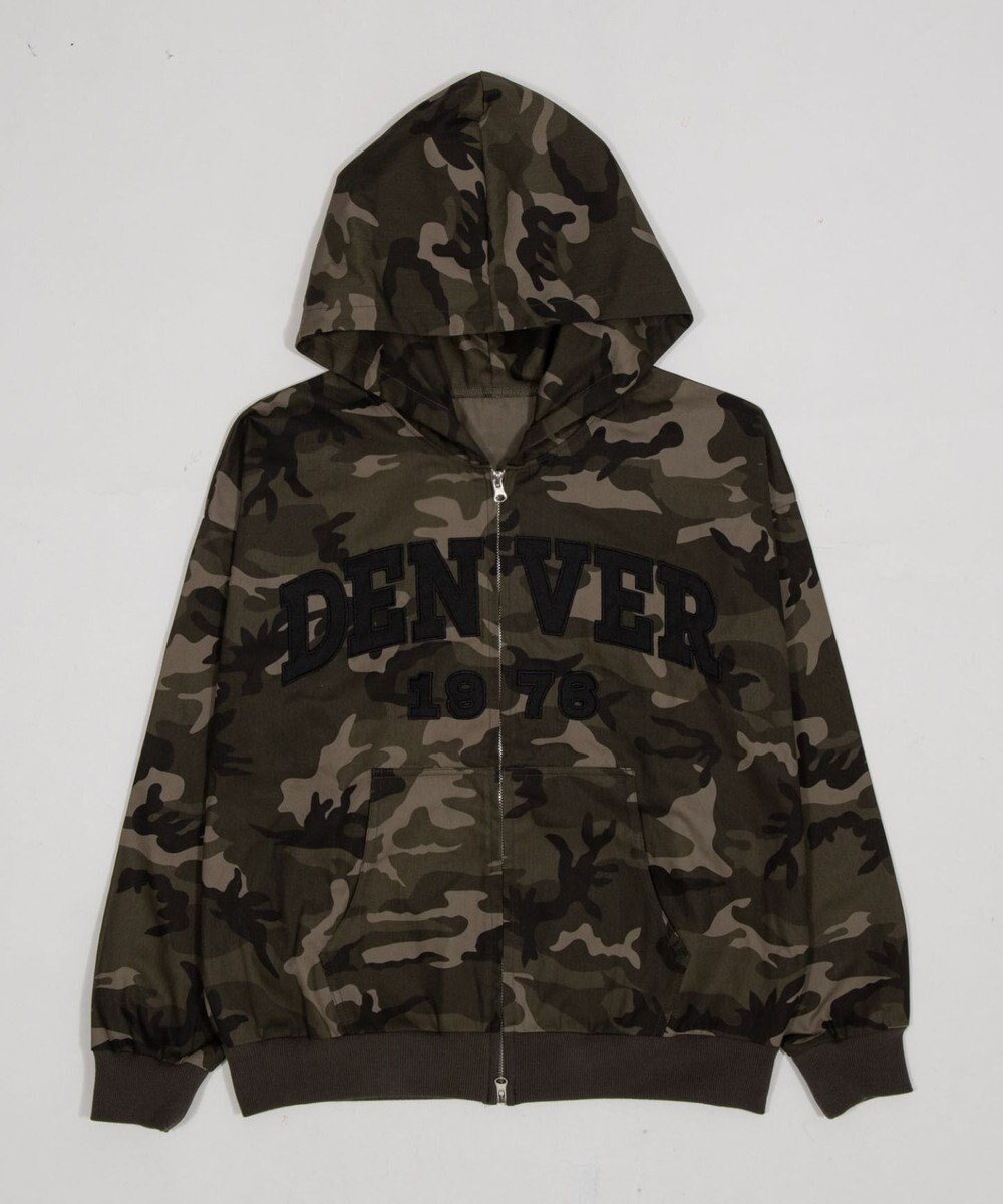 WEGO カレッジロゴBIGZIPパーカー 