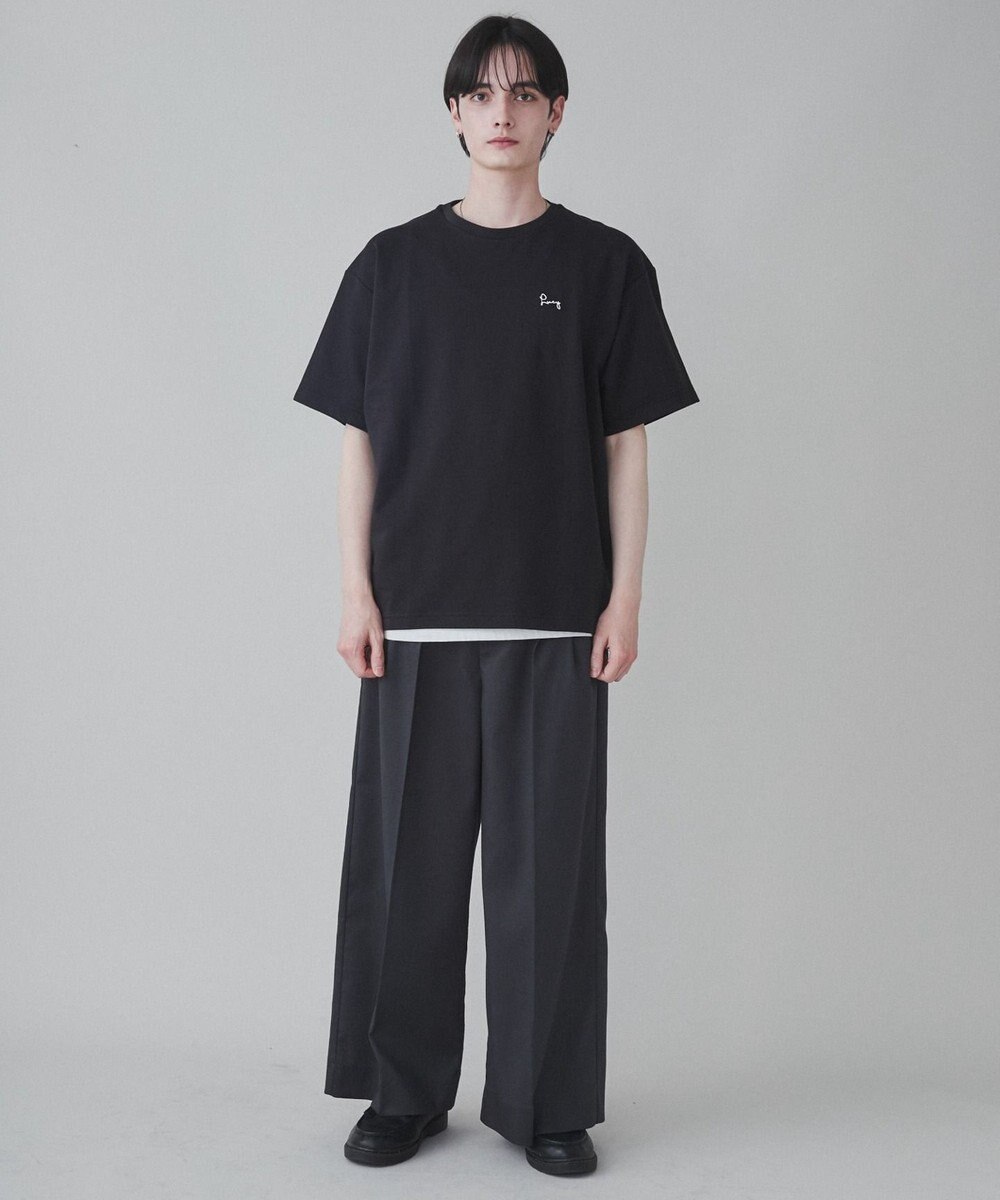 WEGO 【ユニセックス着用ITEM】ワイドストレートスラックス 