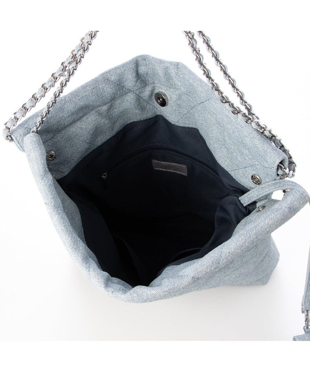 UNBILLION 【テレビ ドラマ着用アイテム】カシュカシュ cachecache / デニム風チェーンバッグ 