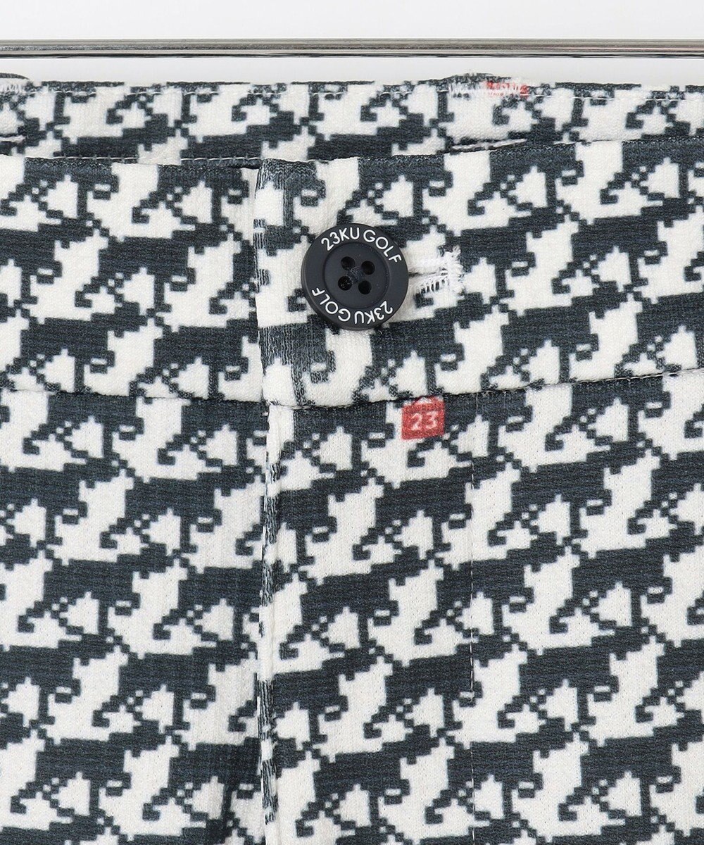 23区GOLF 【MEN】【ストレッチ】ハンタードッグ柄 パンツ 