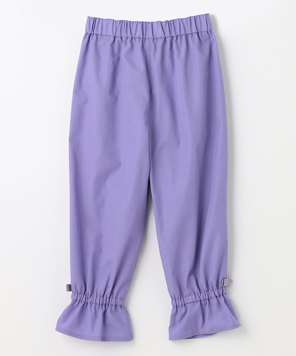 組曲 KIDS 【110-140㎝】フリルクロップ丈 パンツ 