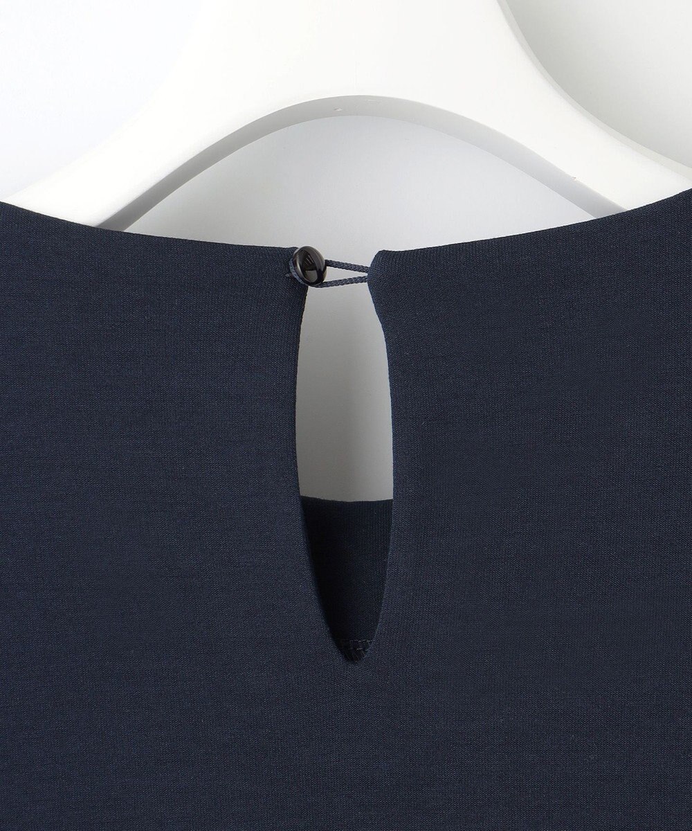 Feroux 【洗える】リボンスリーブダンボール ワンピース 