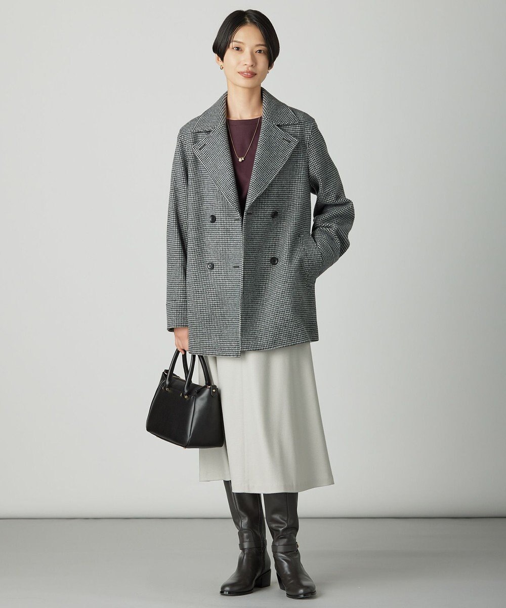 J.PRESS LADIES ポンチ ボートネック カットソー 