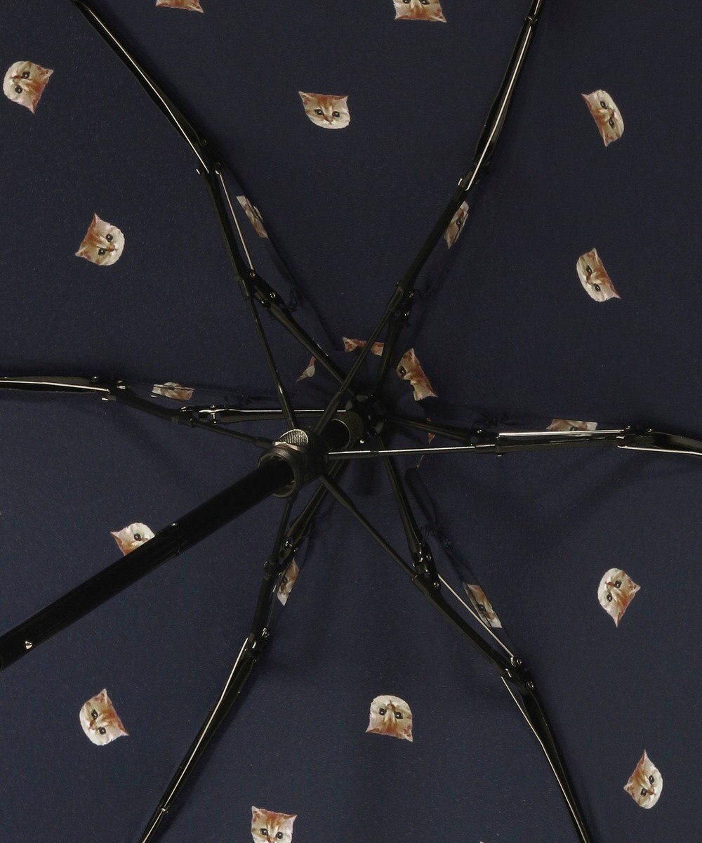 MOONBAT 【UVカット/コンパクト】ポール & ジョー (PAUL & JOE ACCESSOIRES) 折りたたみ雨傘 ドットヌネット 