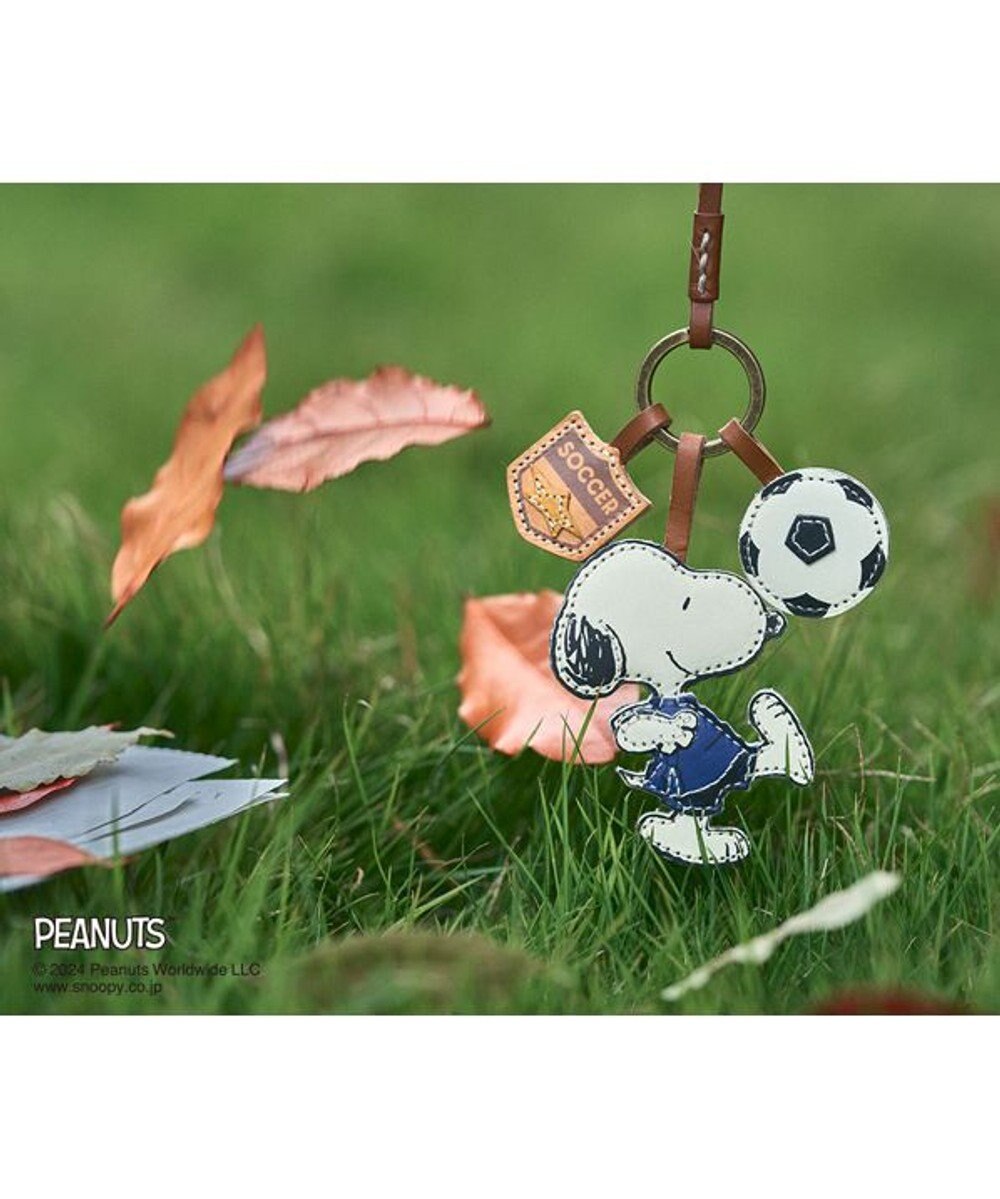 genten PEANUTS ワクワクチャーム「Soccer」 アイボリー