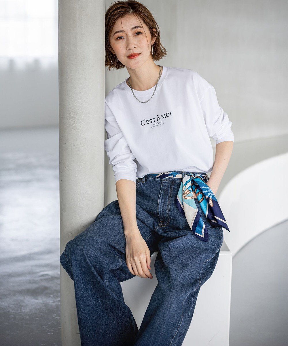 23区 スクエア シルク スカーフ 