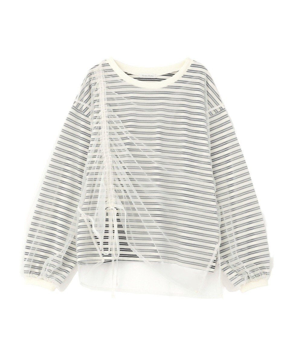 Green Parks シャーリングチュールドッキングプルオーバー 