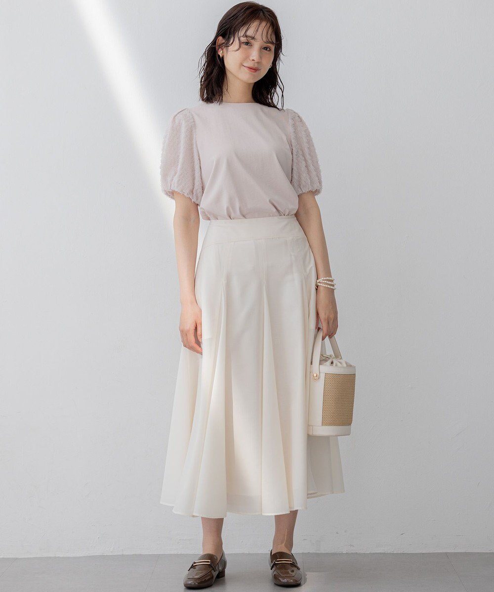 組曲 華感コンビネーションスリーブ カットソー 