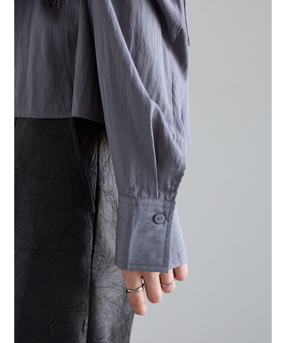 Te chichi フリンジショートシャツ《2025Autumn catalog vol.2 item》 