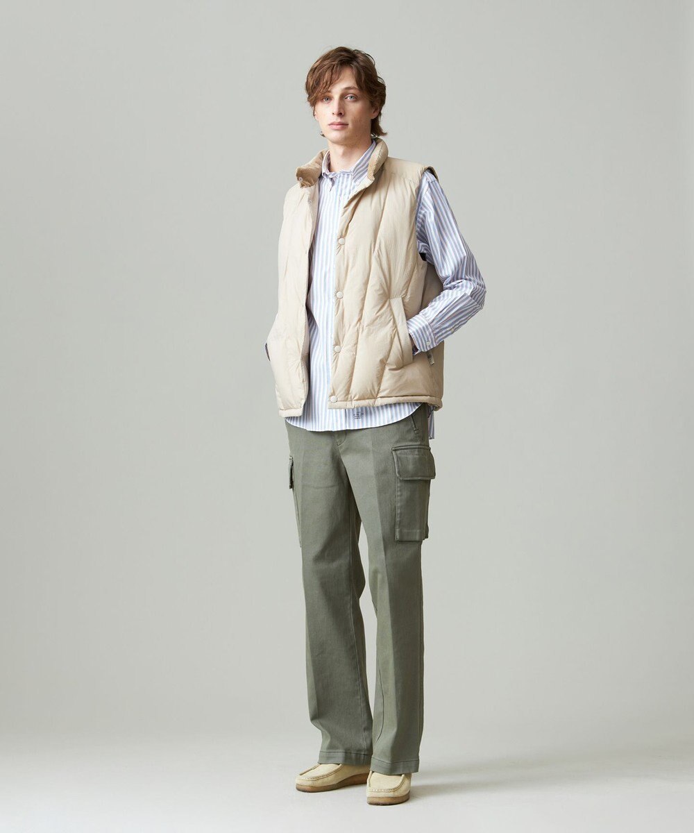 J.PRESS MEN ナイロンワッシャータフタ ダウンベスト 